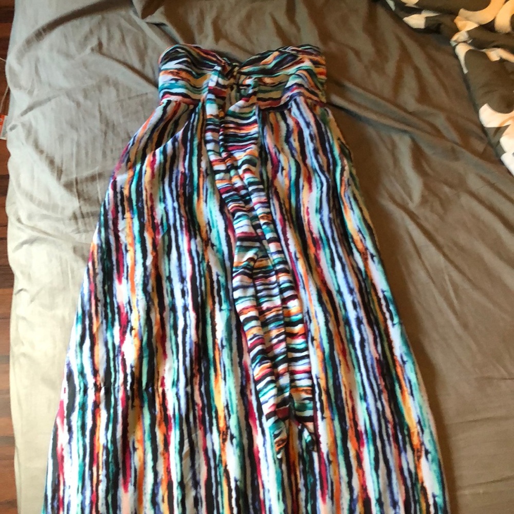 Colorful maxi dress